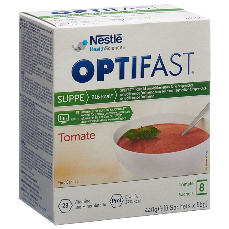 Optifast soup tomato 8 Battalion 55 g