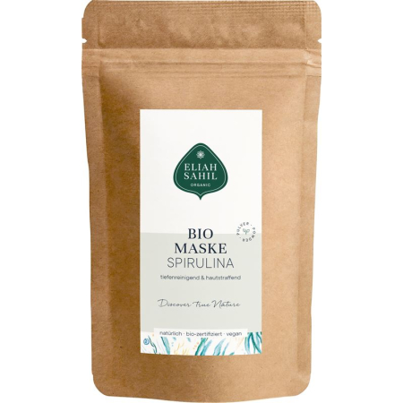 ELIAH SAHIL mask Spirulina deep cleansing and skin-firming refill bag Btl 250 g