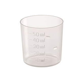 BRAUN dozavimo puodelis 0-40ml unico