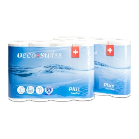 Oeco Swiss household paper roll 4 pcs