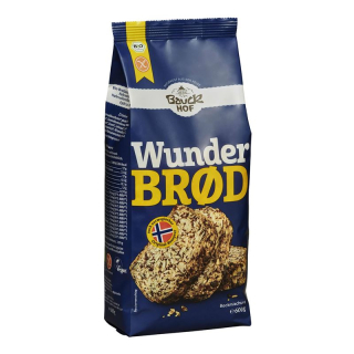 Bauckhof bread mix Wunderbrot gluten-free bag 600 g