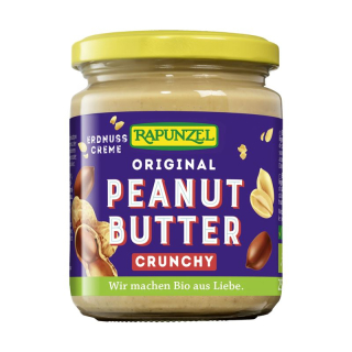 Rapunzel Original Crunchy Peanut Butter 250 ក្រាម។