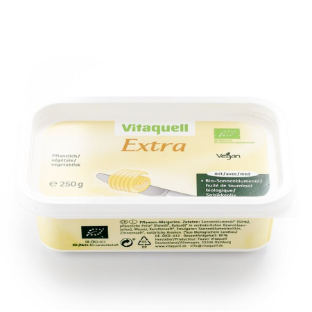 Vitaquell Margarin Ekstra Bio 250 g