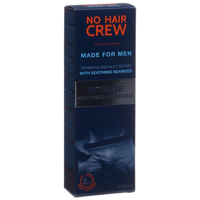NO HAIR CREW depilatory cream for intimate areas for men Tb 100 ml