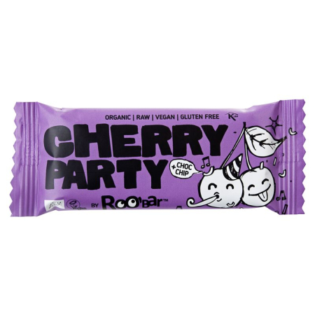 Roobar raw food bars Cherry Party 20 x 30 g
