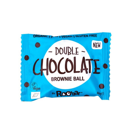 Roobar Brownie Ball Double Chocolate 40 g