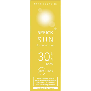 Speick Sun Cream LSF 30 Tb 60 ml