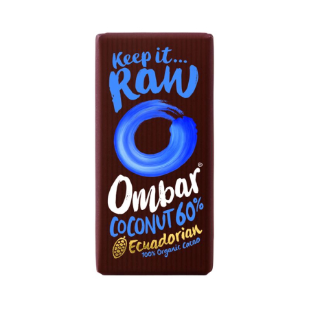 OMBAR Chocolate Coconut 60% 10 x 35 g