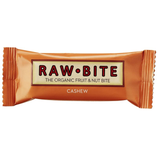 Raw Bite Raw Bar Cashew 12 x 50 g