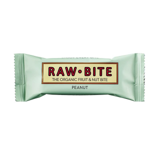 Raw Bite Raw Bar Peanut 12 x 50 g
