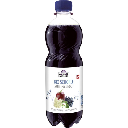 ផ្លែប៉ោមសរីរាង្គ Holderhof និង elderberry spritzer 5 dl