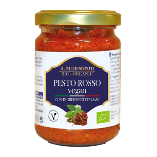 Il Nutrimento Pesto Rosso spicy organic glass 130 g