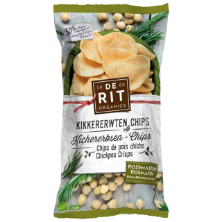 De Rit Organic Rosemary Chickpea Chips 75 g