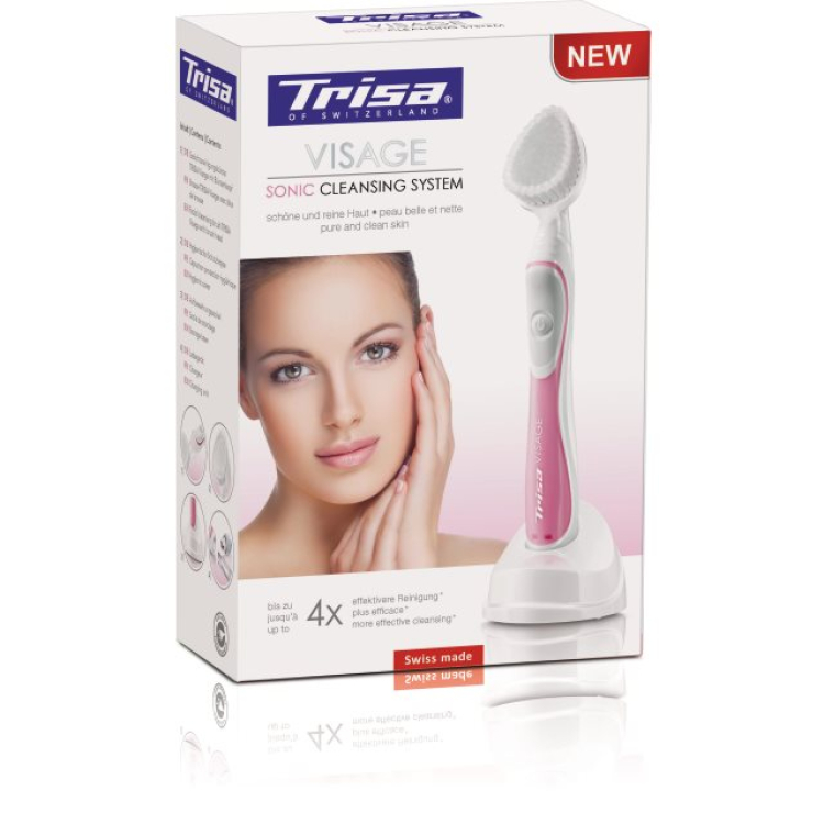 Trisa Visage Sonic Cleansing System Pink