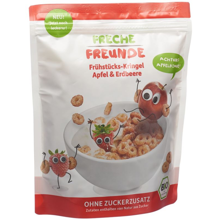 Cheeky friends breakfast donut apple & strawberry 125 g