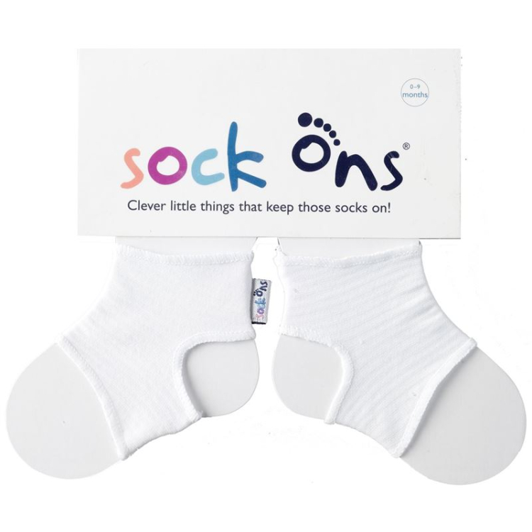 Sock ons weiss Baby 0-6M 1 Paar