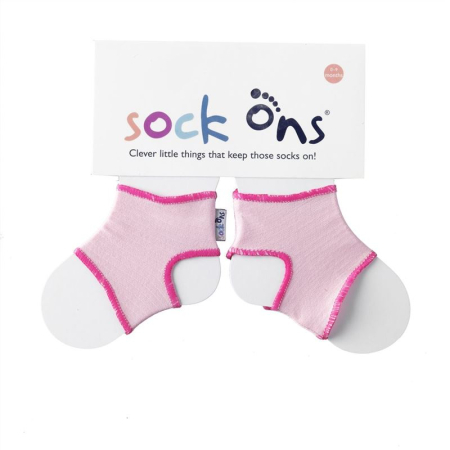 Чорапи розови бебешки 6-12M 1 чифт