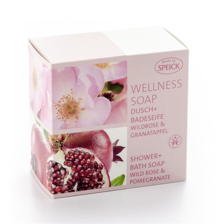 Speick Wellness Soap Wild Rose & Pomegranate 200 ក្រាម។