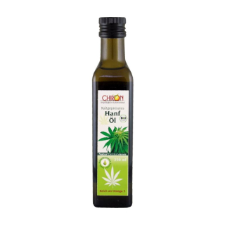 Chiron hemp oil cold-pressed organic bottle 250 ml