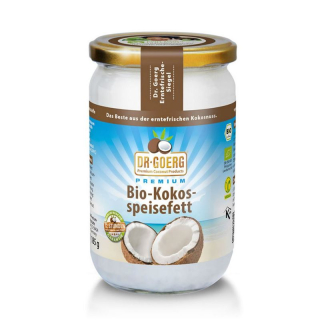 Dr. Goerg coconut edible fat deodorized glass 1000 ml