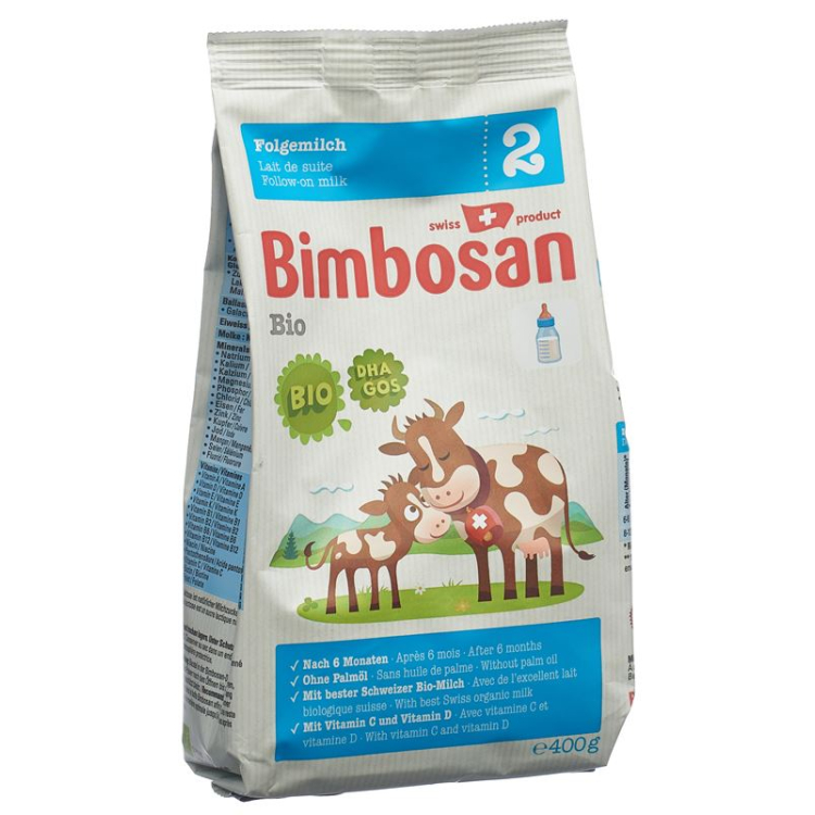 BIMBOSAN Bio 2 إعادة تعبئة Folgemilch