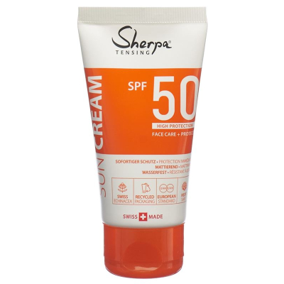 SHERPA TENSING слънцезащитен крем SPF 50 50 мл