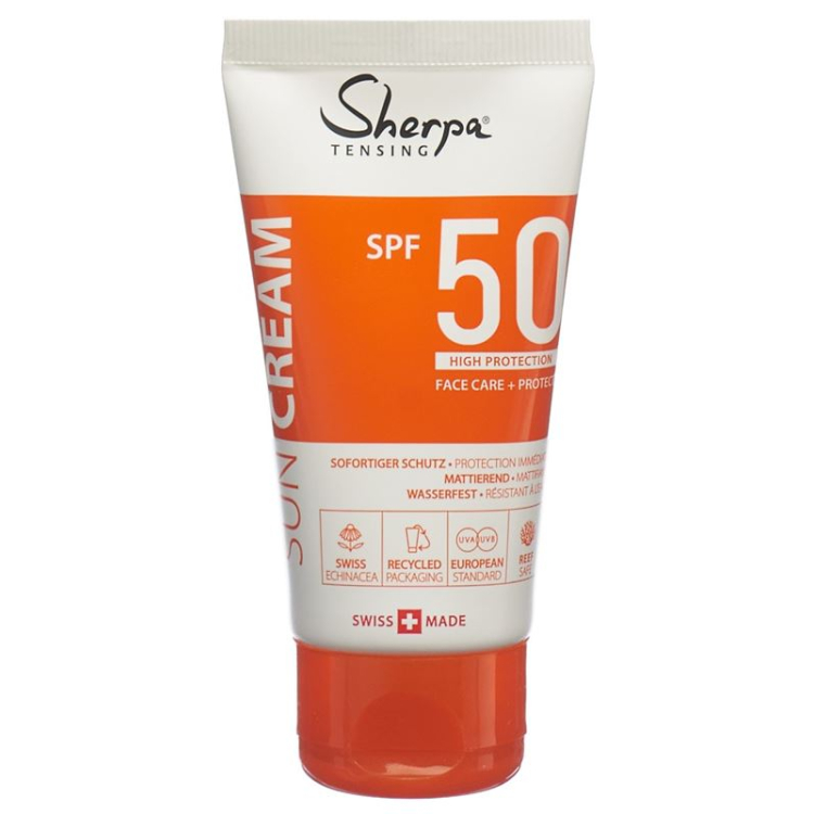 SHERPA TENSING солнцезащитный крем SPF 50 50 мл