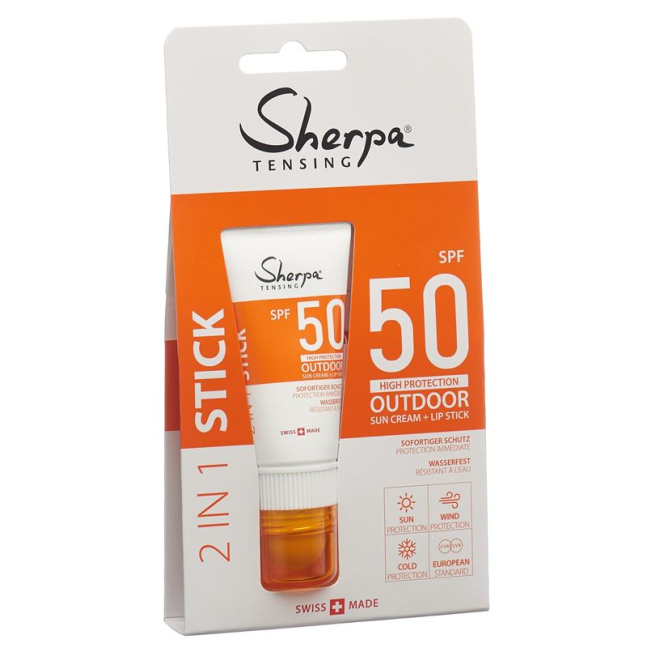 Stick combinato SHERPA TENSING SPF 50/30