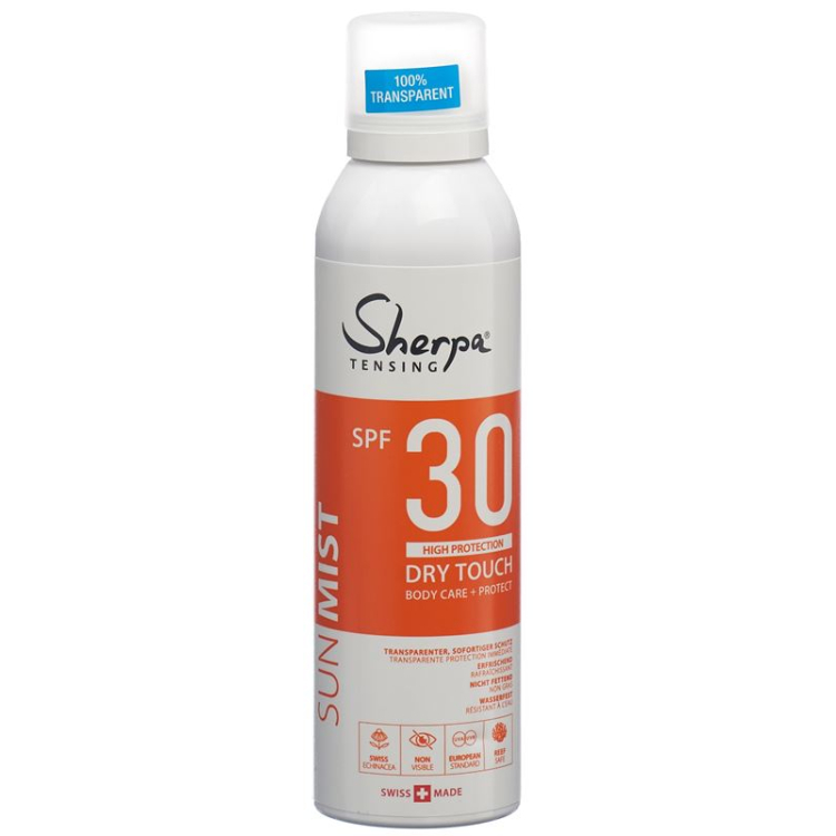 SHERPA TENSING Mist Onzichtbaar SPF 30 200 ml