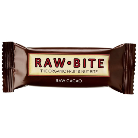 Raw Bite Raw Bar Cocoa 12 x 50 ក្រាម។