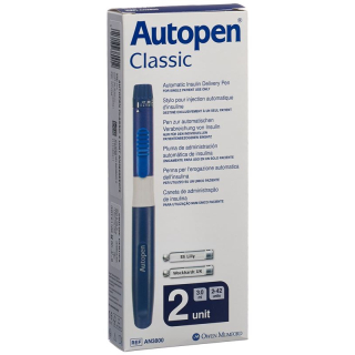 Autopen Classic enjeksiyon cihazı 2 adım