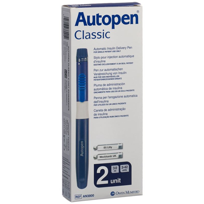 Autopen Classic inyeksiya cihazı 2 addım