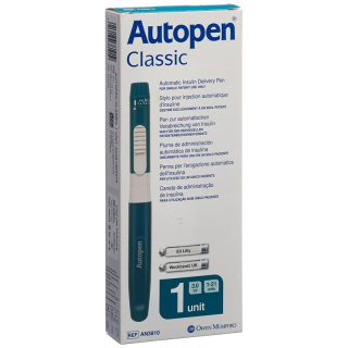 Dispositif d'injection Autopen Classic 1er étapes