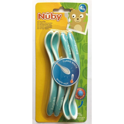 NUBY Breilöffel wärmesens Soft Sens Flex gew