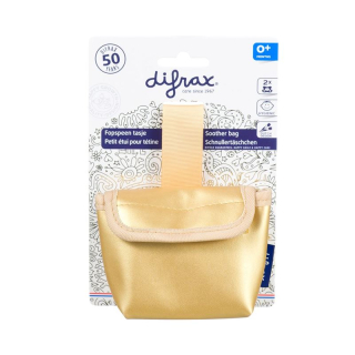 Difrax soother pocket Gold