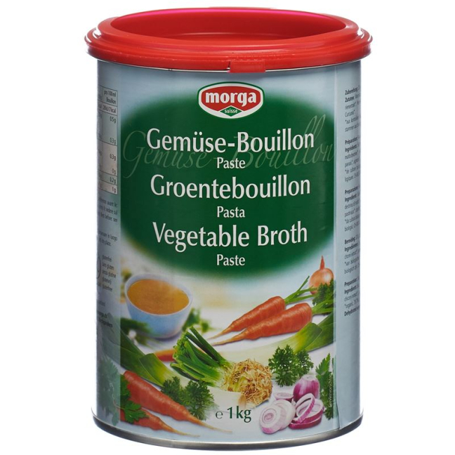 Morga Gemüse Bouillon Paste Ds 200 گرم