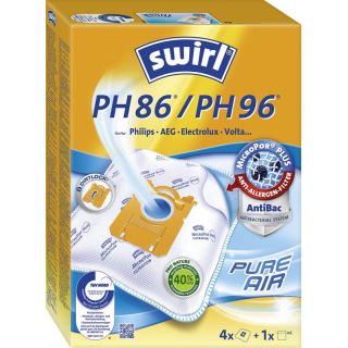 Sacs filtrants anti-poussière Swirl PH86 4 pcs
