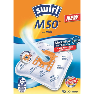 Swirl dust filter bags M50 4 pcs