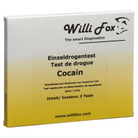 Willi Fox drog test kokain enkratni urin 10 kos