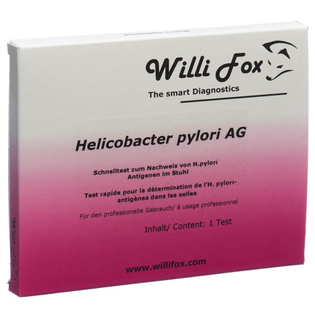 Willi Fox Helicobacter Pylori Test stolice 10 ks