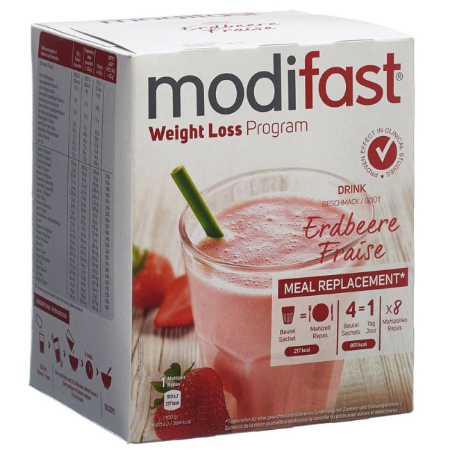Programme MODIFAST Drink Erdbeere