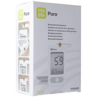 mylife Pura blood glucose meter kit mmol/L