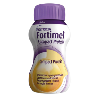 Fortimel Compact protein warming ginger 4 Fl 125 ml