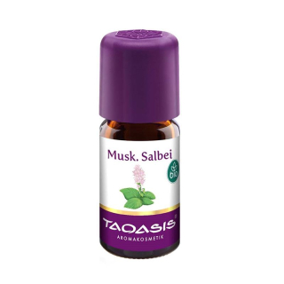 Organiczny eter/olejek z szałwii muszkatołowej Taoasis 5 ml
