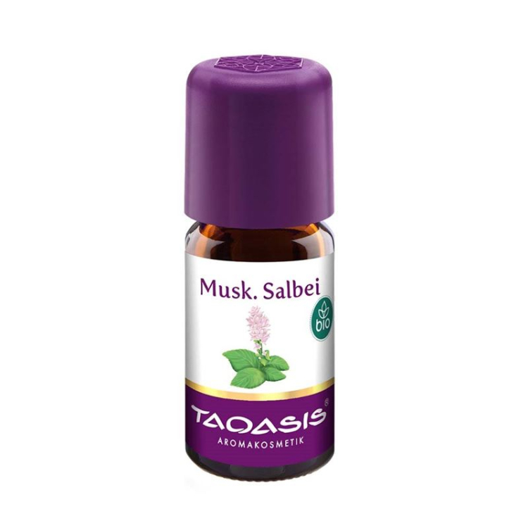 Taoasis éther/huile de sauge sclarée bio 5 ml