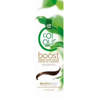 Henna Plus Color Boost šampon rjava 200 ml