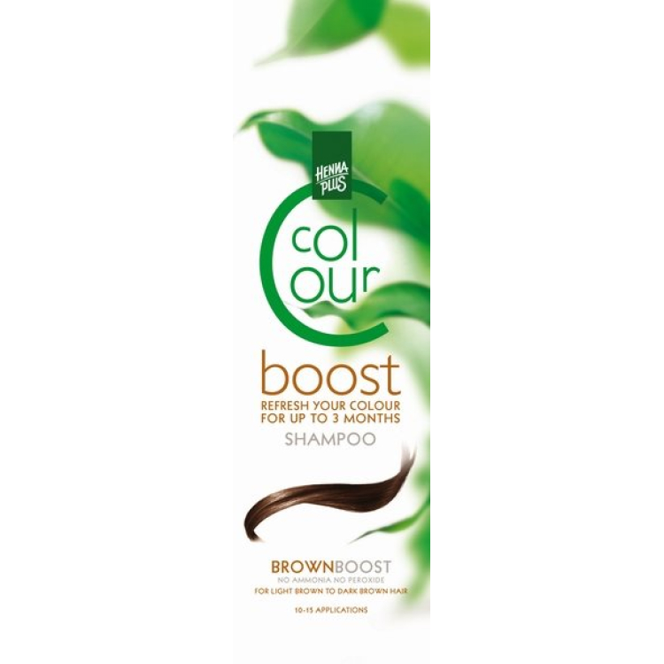 Henna Plus Colour Boost Shampoo Brown 200 ml