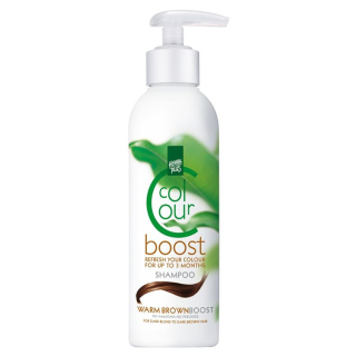 Henna Plus Color Boost šampon toplo rjava 200 ml