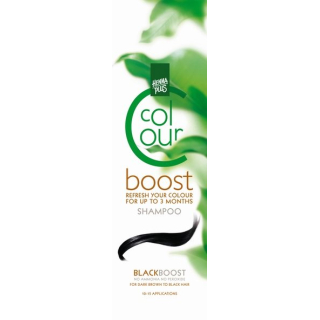 Henna Plus Color Boost Shampoo Preto 200ml