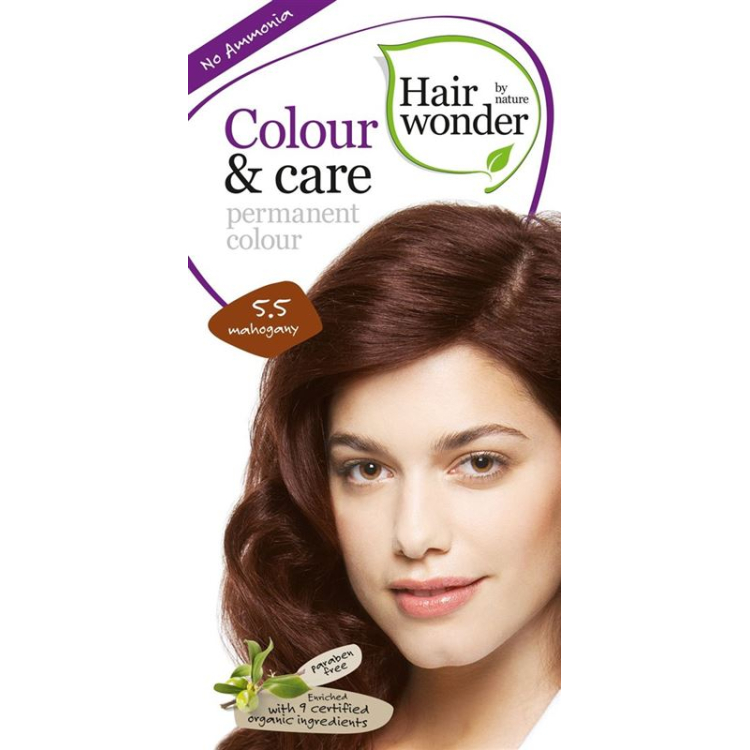 Henna Hair Wonder Color & Care 5.5 mahogny